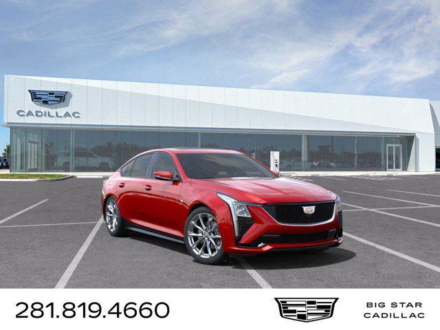 new 2025 Cadillac CT5 car, priced at $53,709