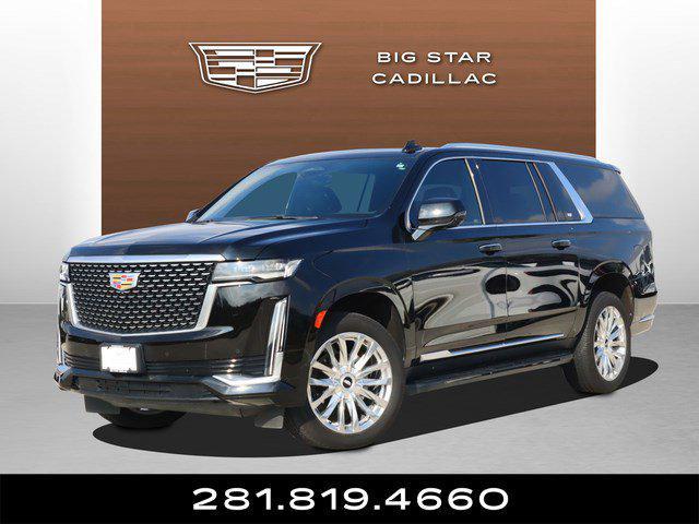 used 2021 Cadillac Escalade ESV car, priced at $65,911