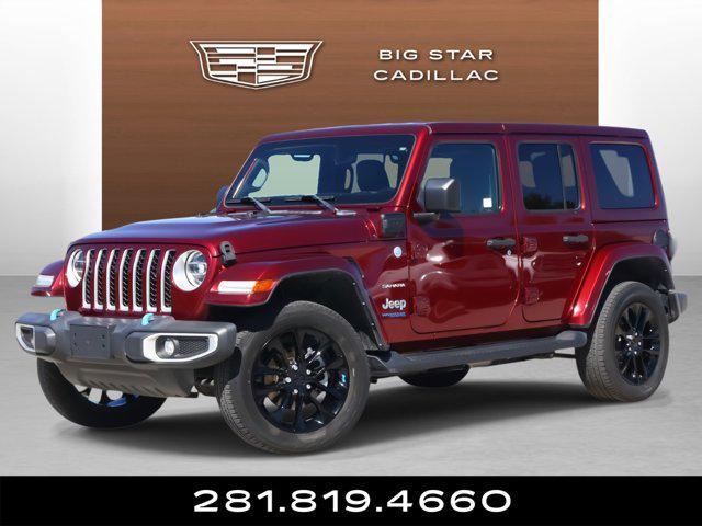 used 2022 Jeep Wrangler Unlimited 4xe car, priced at $32,966