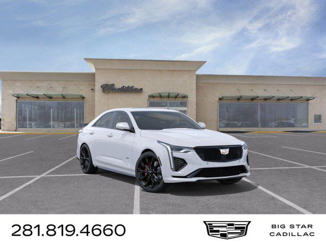 new 2026 Cadillac CT4-V car, priced at $56,660