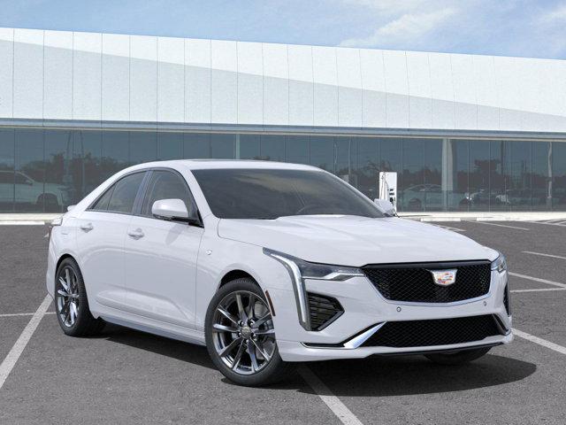 new 2025 Cadillac CT4 car, priced at $45,035