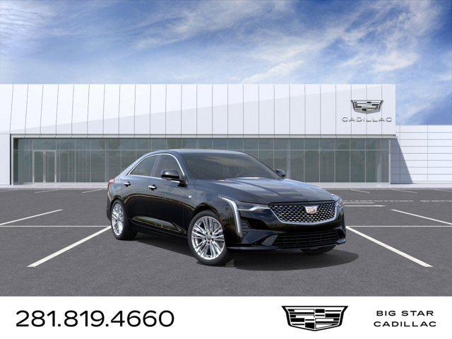 new 2025 Cadillac CT4 car, priced at $43,540