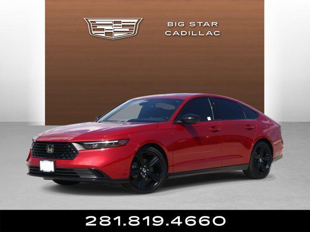 used 2024 Honda Accord Hybrid car, priced at $27,922