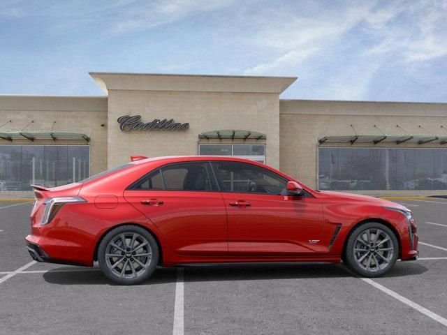 new 2026 Cadillac CT4-V car, priced at $77,750
