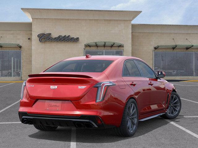new 2026 Cadillac CT4-V car, priced at $77,750