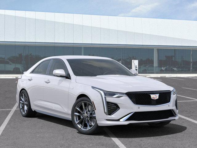 new 2025 Cadillac CT4 car, priced at $45,415