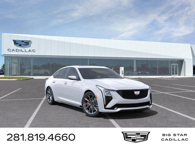 new 2025 Cadillac CT5-V car, priced at $59,335