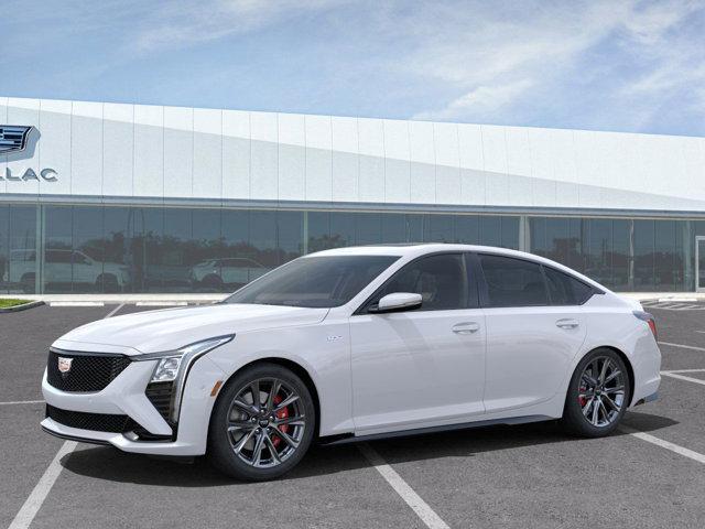 new 2025 Cadillac CT5-V car, priced at $59,335