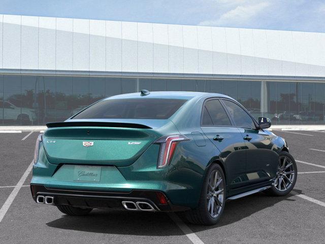 new 2025 Cadillac CT4-V car, priced at $52,560