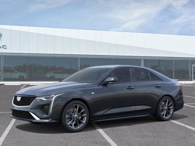 new 2025 Cadillac CT4 car, priced at $46,160