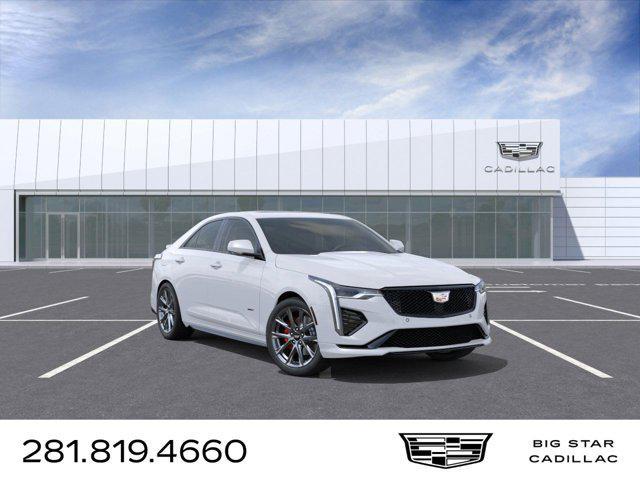 new 2026 Cadillac CT4-V car, priced at $57,689
