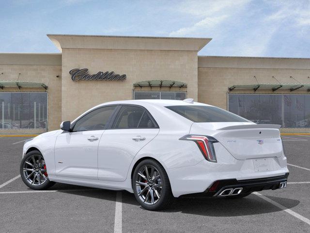 new 2026 Cadillac CT4-V car, priced at $57,689