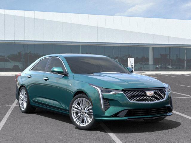 new 2025 Cadillac CT4 car, priced at $44,165