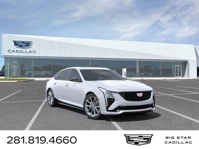 new 2025 Cadillac CT5 car, priced at $50,185