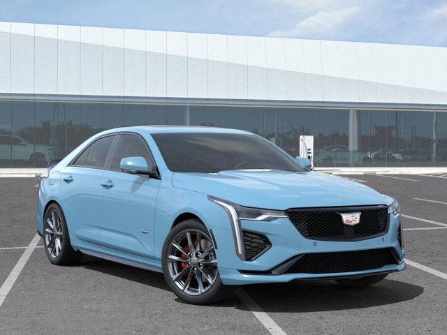new 2025 Cadillac CT4-V car, priced at $53,749