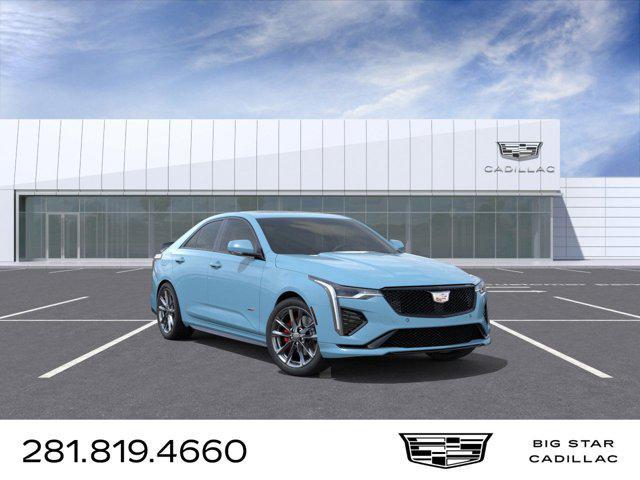new 2025 Cadillac CT4-V car, priced at $54,249