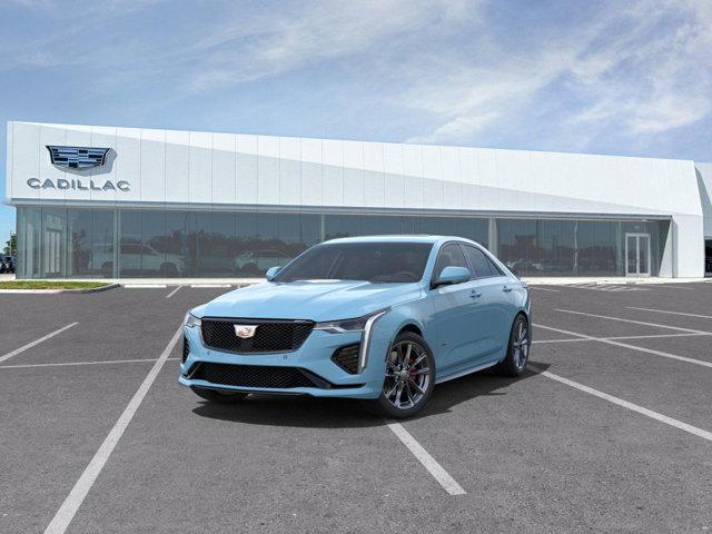 new 2025 Cadillac CT4-V car, priced at $53,749