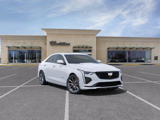 new 2025 Cadillac CT4-V car, priced at $51,935