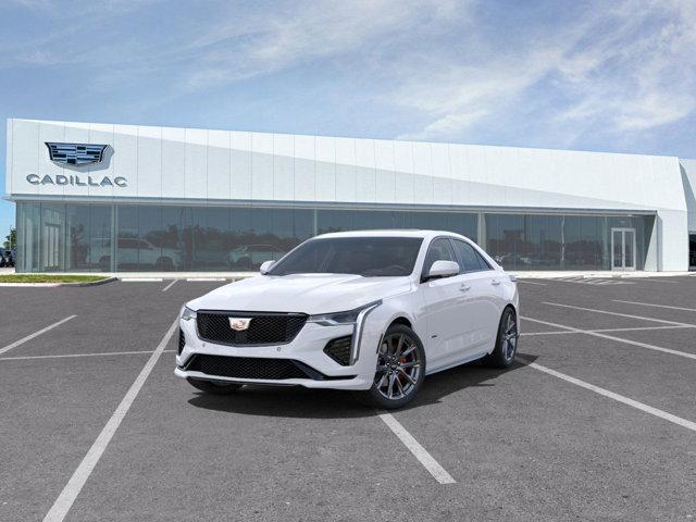 new 2025 Cadillac CT4-V car, priced at $51,935