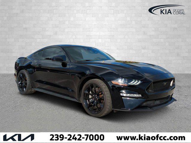 used 2021 Ford Mustang car, priced at $29,525