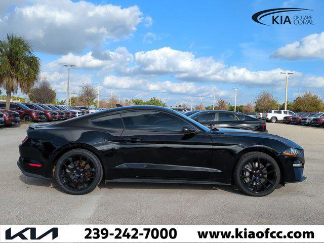 used 2021 Ford Mustang car, priced at $29,525