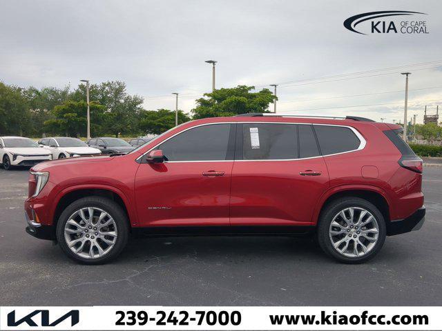 used 2024 GMC Acadia car, priced at $47,618