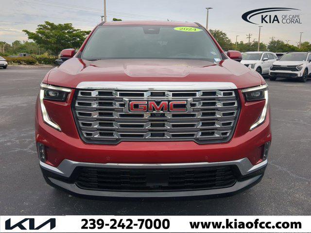 used 2024 GMC Acadia car, priced at $47,618