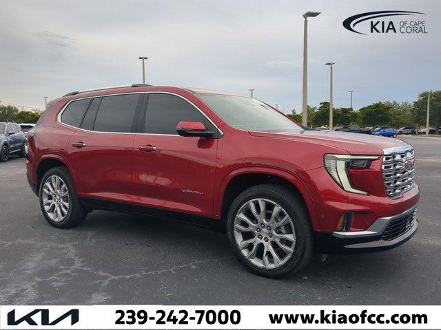 used 2024 GMC Acadia car, priced at $47,618
