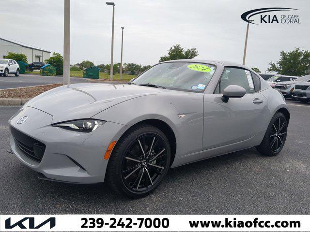used 2024 Mazda MX-5 Miata RF car, priced at $32,641