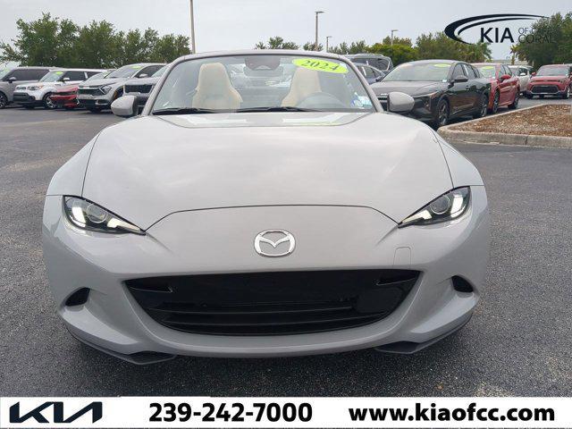 used 2024 Mazda MX-5 Miata RF car, priced at $32,641