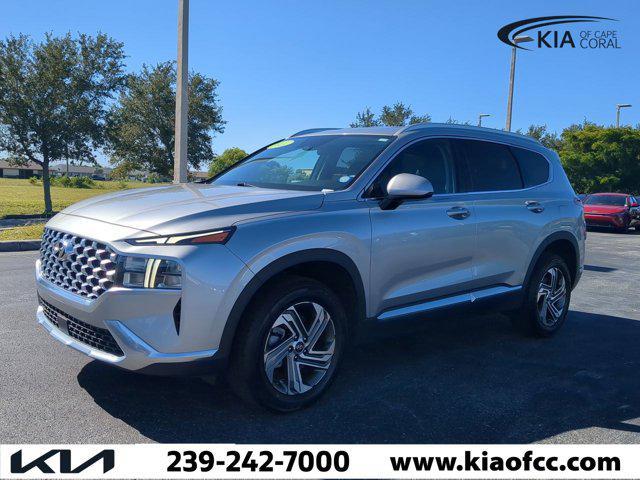 used 2021 Hyundai Santa Fe car, priced at $16,791