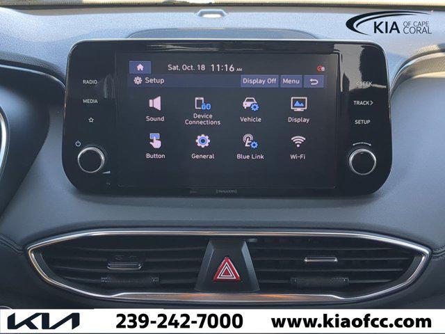 used 2021 Hyundai Santa Fe car, priced at $16,791