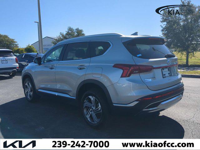 used 2021 Hyundai Santa Fe car, priced at $16,791