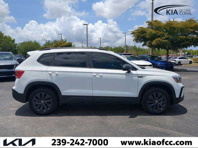 used 2022 Volkswagen Taos car, priced at $18,332