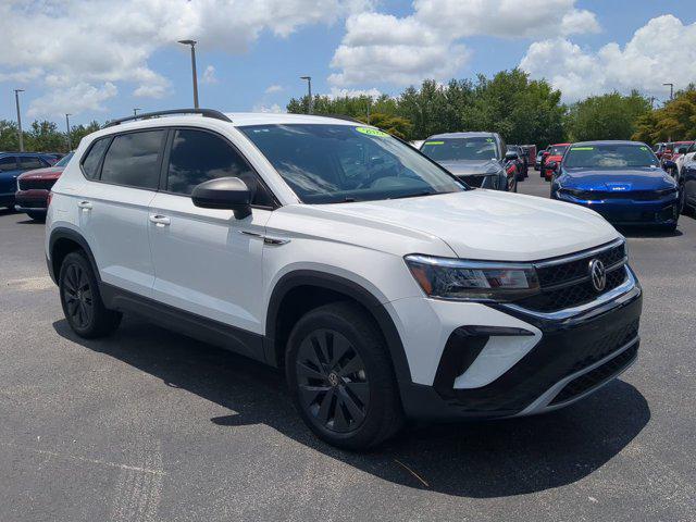 used 2022 Volkswagen Taos car, priced at $18,391