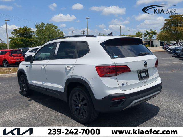 used 2022 Volkswagen Taos car, priced at $18,332