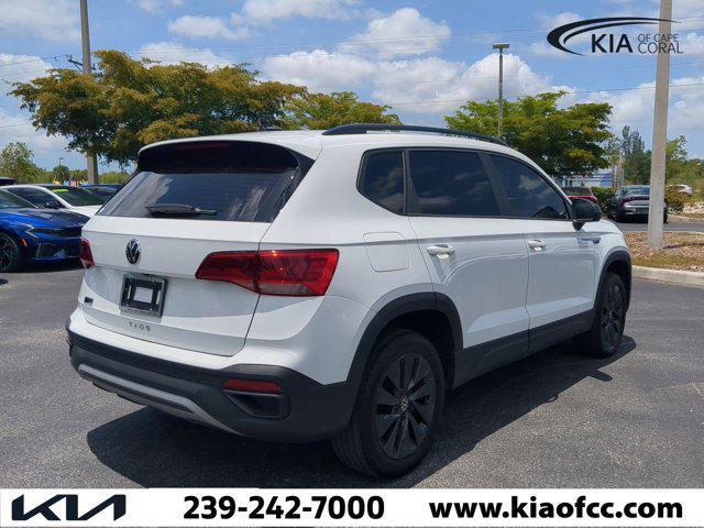 used 2022 Volkswagen Taos car, priced at $18,332