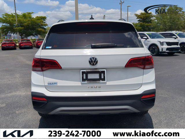 used 2022 Volkswagen Taos car, priced at $18,332