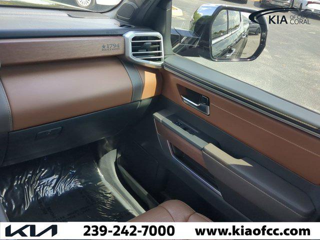 used 2023 Toyota Tundra car, priced at $48,922
