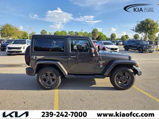 used 2017 Jeep Wrangler car, priced at $19,121