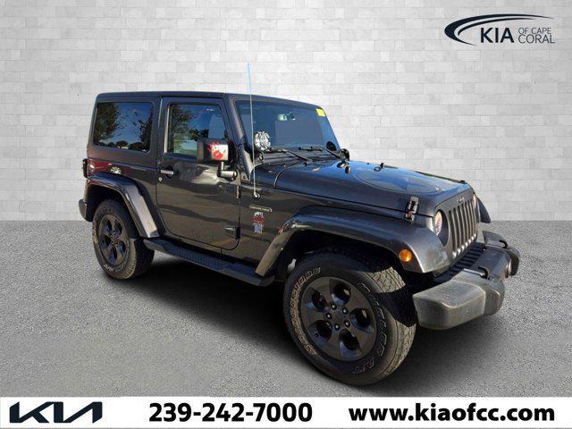 used 2017 Jeep Wrangler car, priced at $19,121