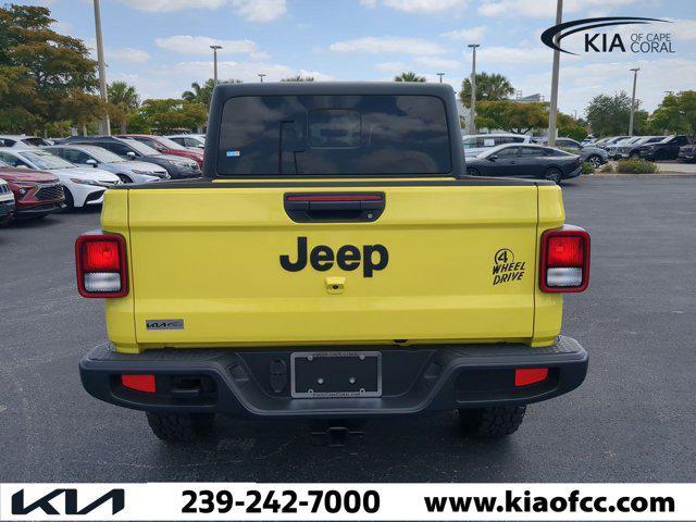 used 2023 Jeep Gladiator car, priced at $30,854