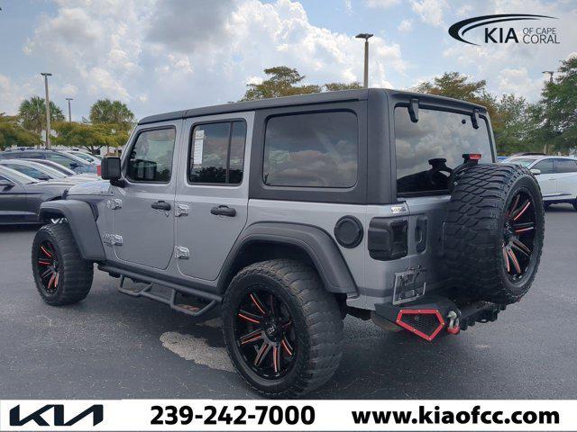 used 2020 Jeep Wrangler Unlimited car, priced at $23,563