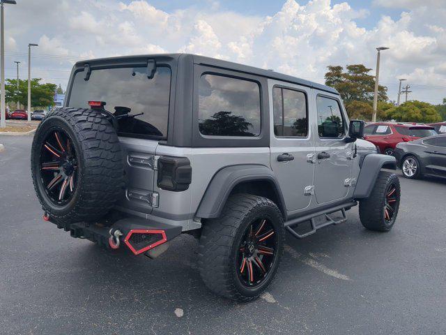 used 2020 Jeep Wrangler Unlimited car, priced at $24,522