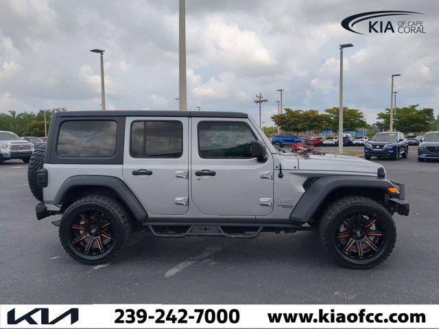 used 2020 Jeep Wrangler Unlimited car, priced at $23,563