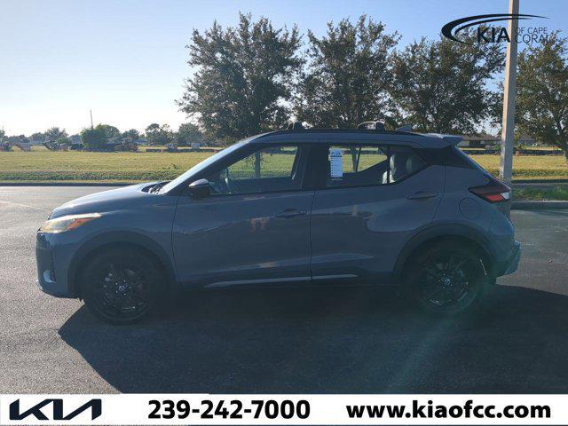 used 2021 Nissan Kicks car, priced at $15,781