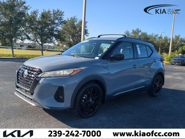 used 2021 Nissan Kicks car, priced at $15,781