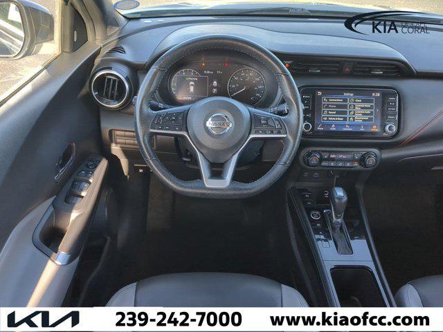 used 2021 Nissan Kicks car, priced at $15,781