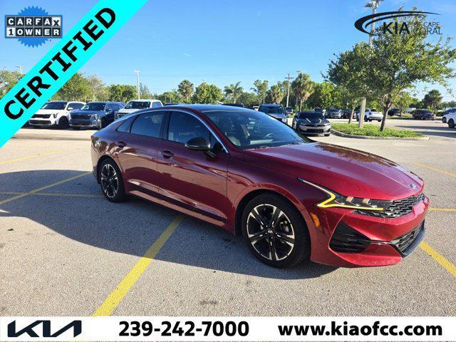 used 2021 Kia K5 car, priced at $22,111