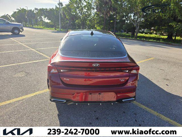 used 2021 Kia K5 car, priced at $22,111
